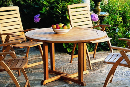 Kingsley-Bate Essex Patio 36" Patio Round Dining Table is available in our Jacobs Custom Living Spokane Valley Showroom.