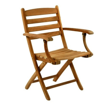 Gearhart Outdoor Patio Folding Arm Chair - Outdoor Furniture, Indoor Furniture & Upholstery Store Spokane - Jacobs Custom Living