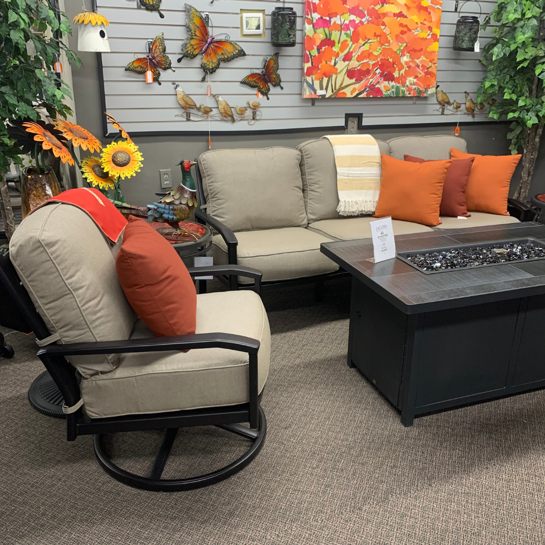 Shop Local Spokane Valley, WA for the best Outdoor Patio Westfield Club Swivel Rocker from Hanamint available at Jacobs Custom Living in Spokane Valley, WA 
