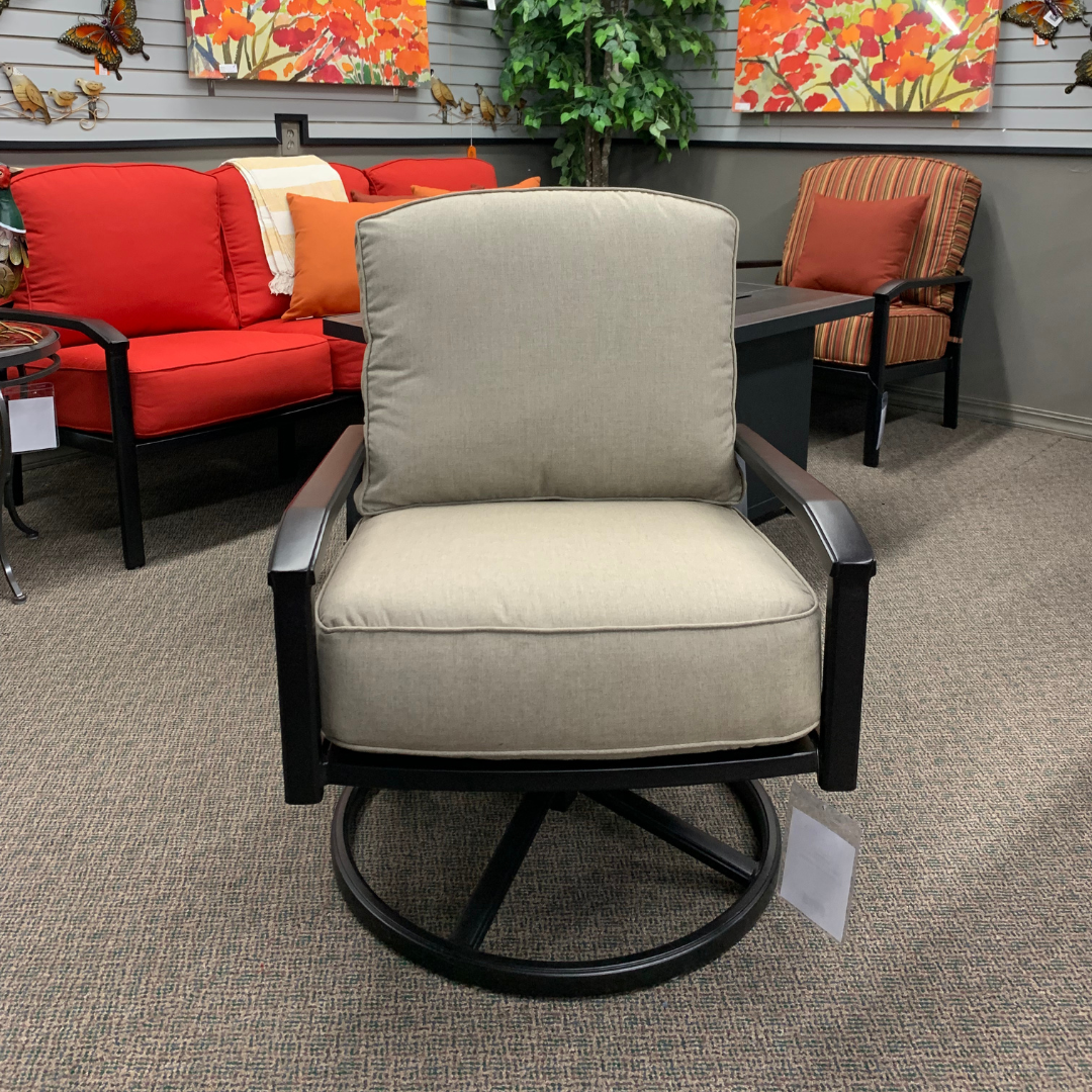 Shop Local Spokane Valley, WA for the best Outdoor Patio Westfield Club Swivel Rocker from Hanamint available at Jacobs Custom Living in Spokane Valley, WA 