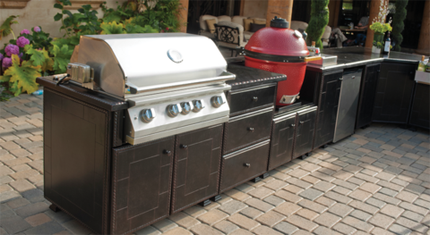 Gensun Paradise Outdoor Kitchen Storage Cabinet