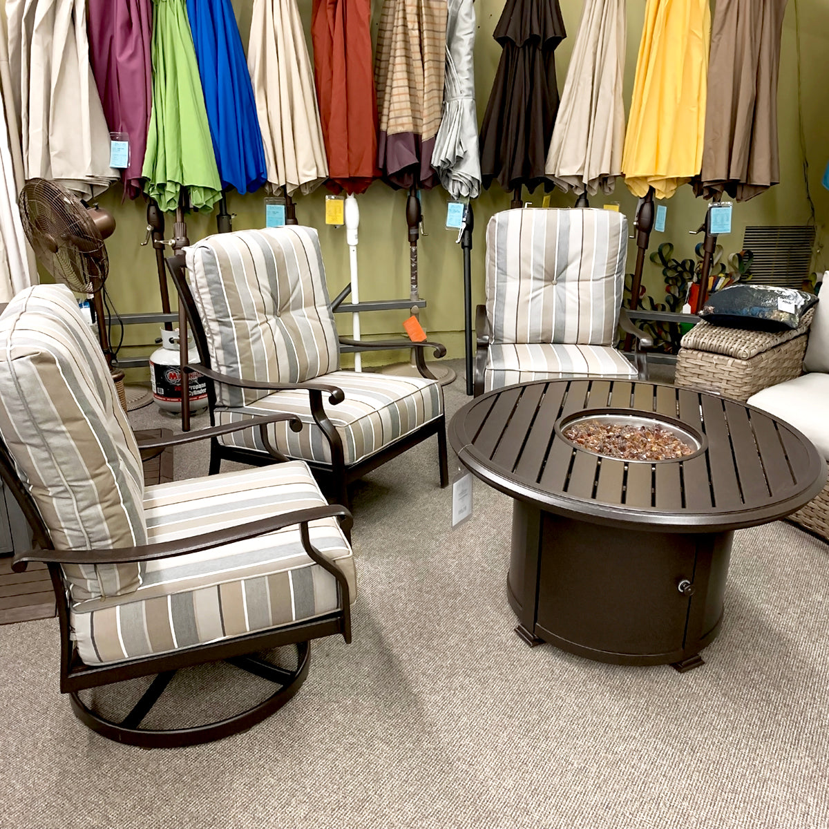 Patio Renaissance Mandalay Patio Lounge Chair is available at Jacobs Custom Living our Jacobs Custom Living Spokane Valley showroom.