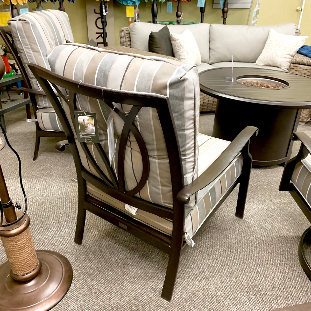 Patio Renaissance Mandalay Patio Lounge Chair is available at Jacobs Custom Living our Jacobs Custom Living Spokane Valley showroom.