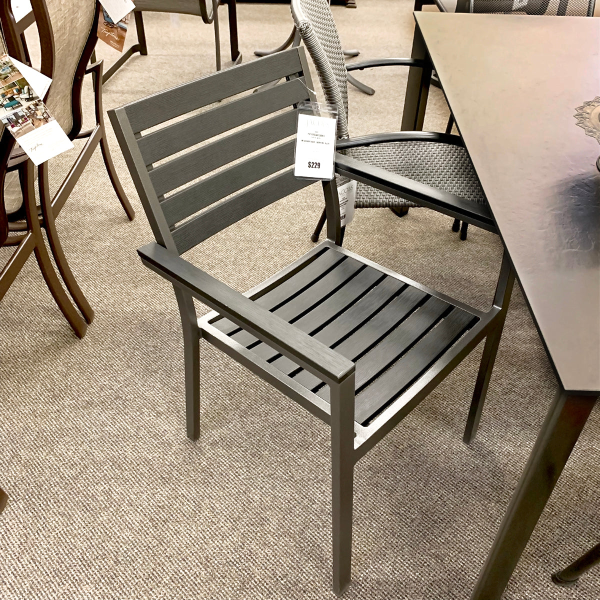 Patio Renaissance Mesa Patio Dining Arm Chair is available at Jacobs Custom Living our Jacobs Custom Living Spokane Valley showroom.