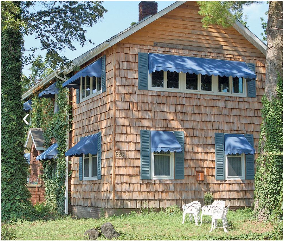 New England Roll-Up Window Awning is available at Jacobs Custom Living our Jacobs Custom Living Spokane Valley showroom.