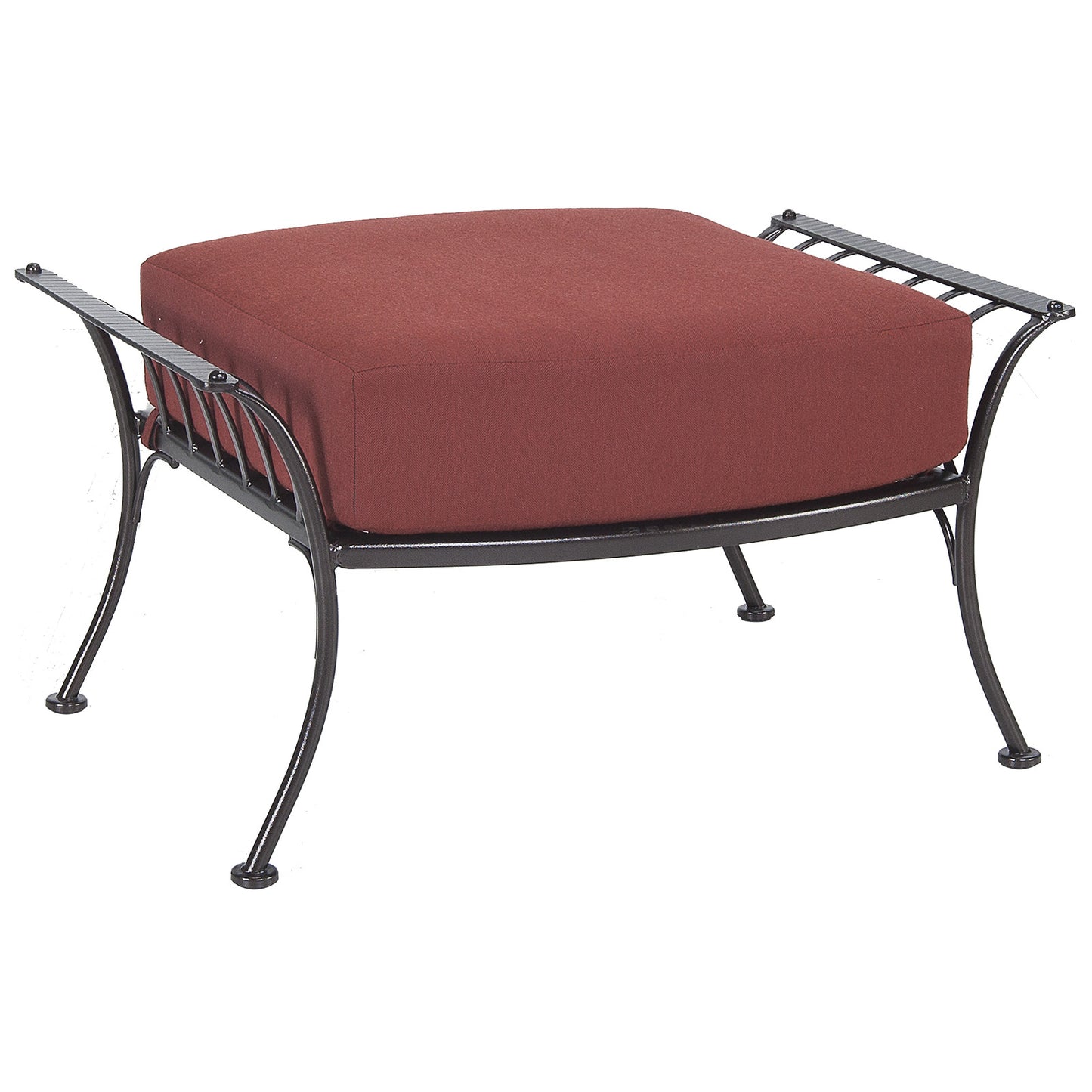 O.W. Lee Monterra Outdoor Patio Ottoman is available at Jacobs Custom Living.