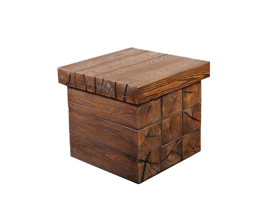 Plank and Hide Preece End Table | Jacobs Custom Living