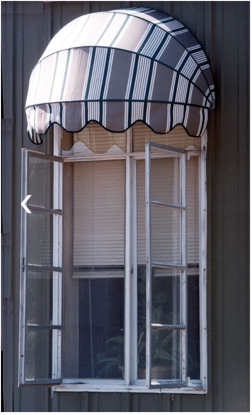 Seville Dome-Shaped Awning is available at Jacobs Custom Living our Jacobs Custom Living Spokane Valley showroom.