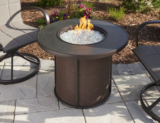 Stonefire fire pit table at jacobs custom living spokane wa