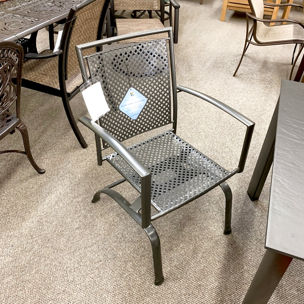 The Kettler Reno Patio Spring Rocker Chairis available at Jacobs Custom Living Spokane Valley showroom.