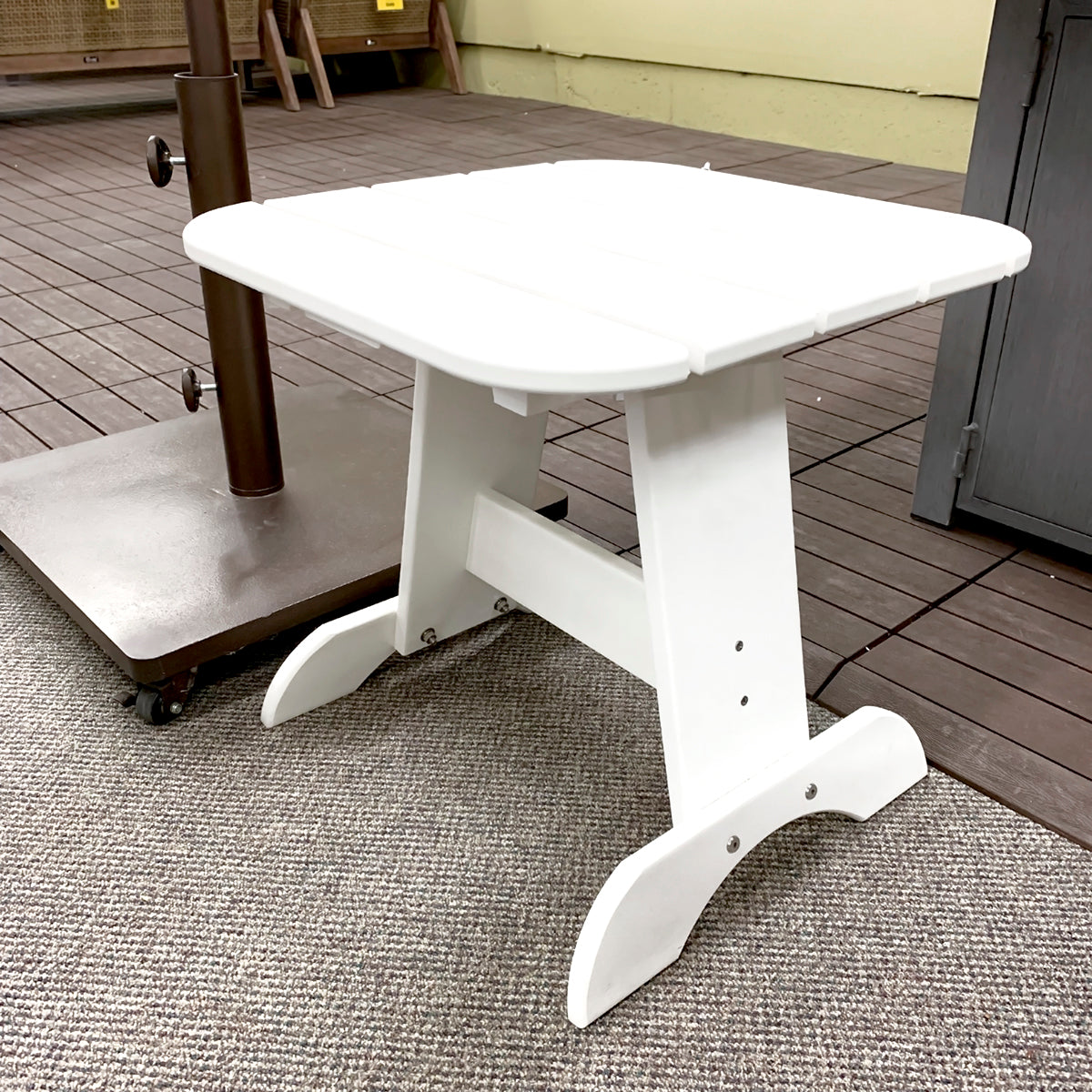 Seaside Casual Adirondack End Table is available in our Jacobs Custom Living Spokane Valley Showroom.