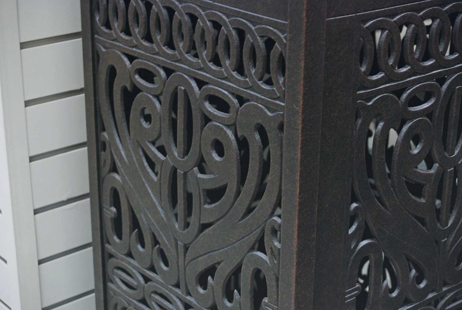 Hanamint Tuscany Trash Receptacle is available in our Jacobs Custom Living Spokane Valley Showroom.